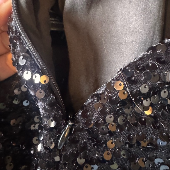 Hutch Black Sequin Jumpsuit - Picture 8 of 11